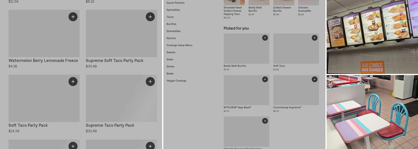 Taco Bell Menu