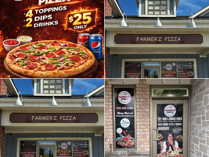 Farmerz Pizza 10 Squire Ellis Dr, Brampton