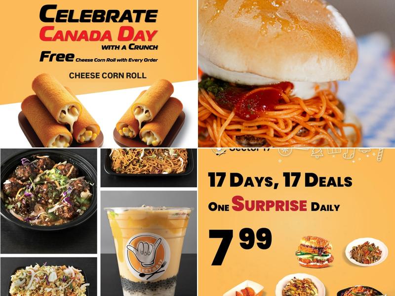 Sector 17 Saddlepeace Menu