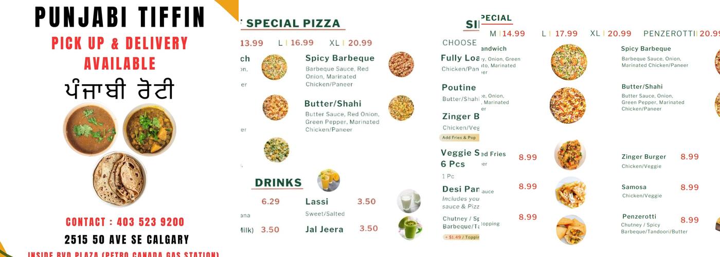 Indian Fusion House Menu