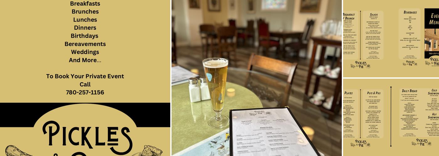 Pickles & Pie Menu