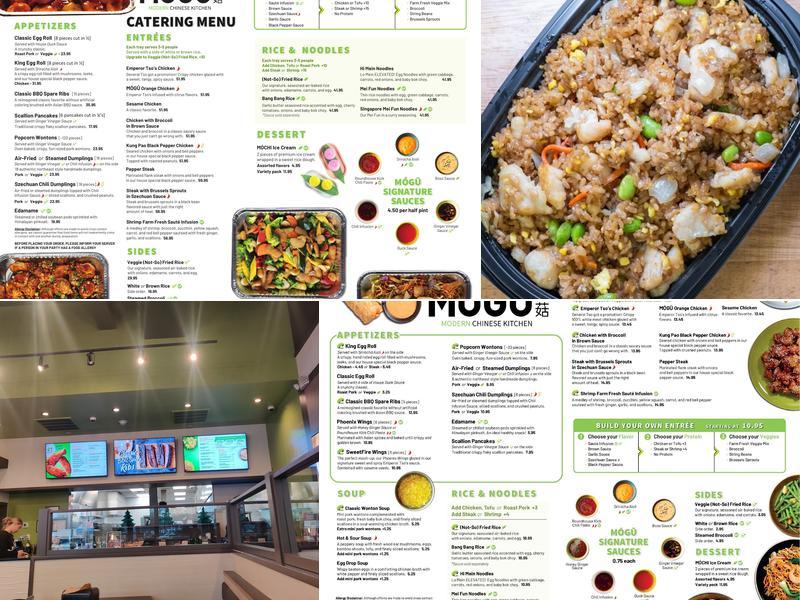 MÓGŪ Modern Chinese Kitchen Menu