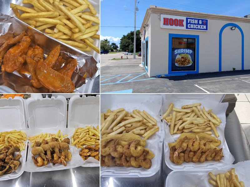 Hook fish and chicken