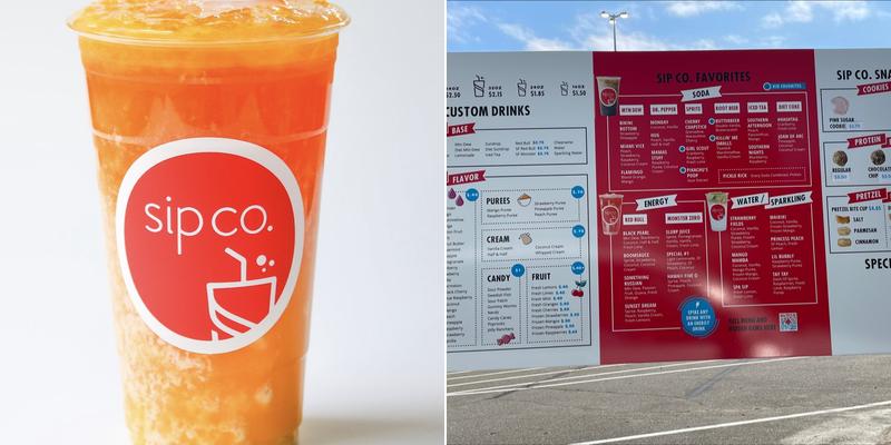 sip co. Menu