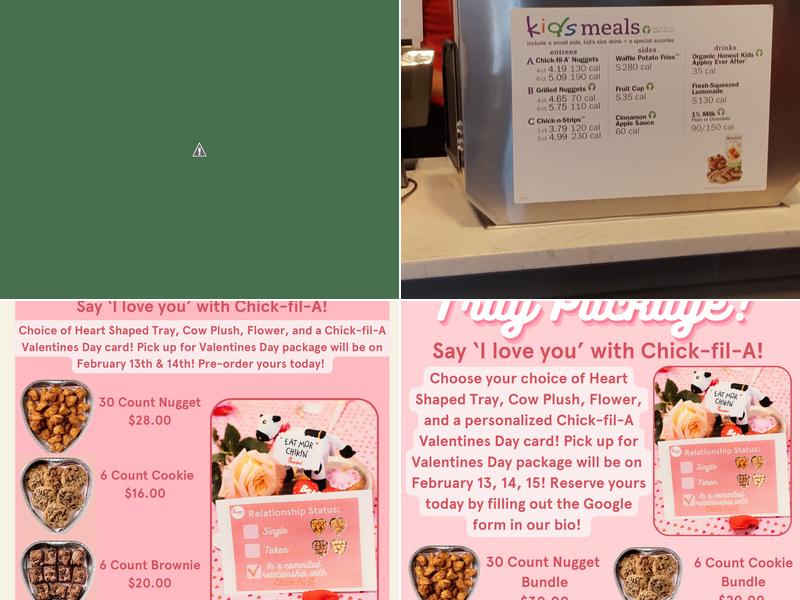 Chick-fil-A Menu
