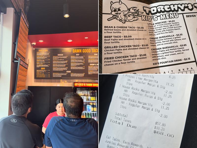 Torchy's Tacos Menu