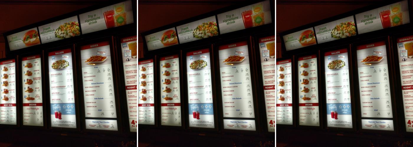 Wendy's Menu