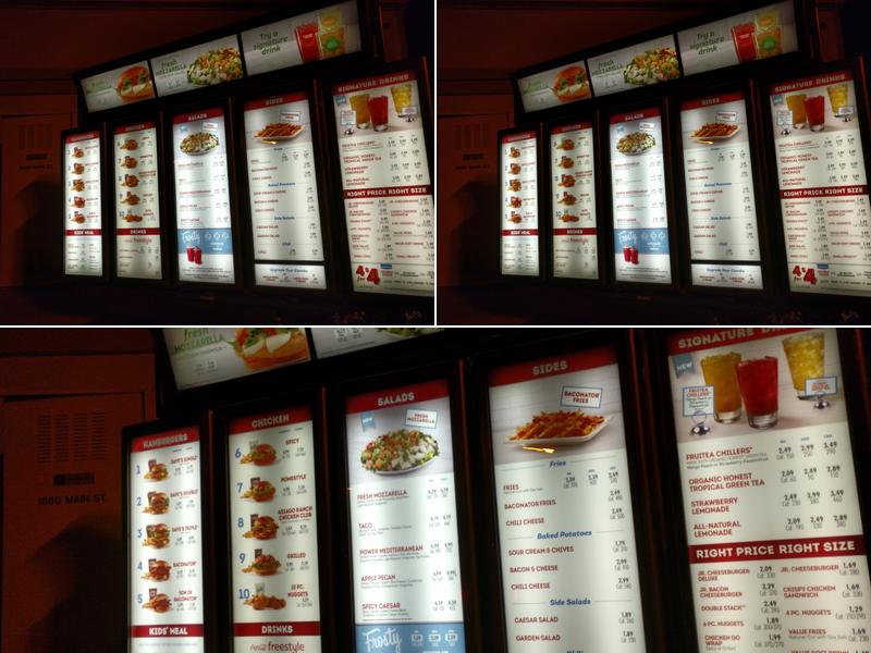 Wendy's Menu