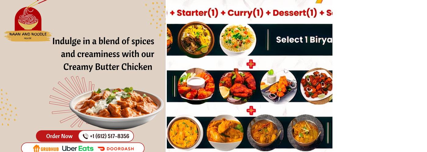 Naan and Noodle House Menu