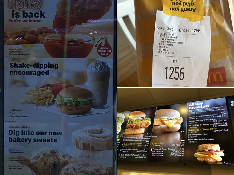 McDonald's Menu
