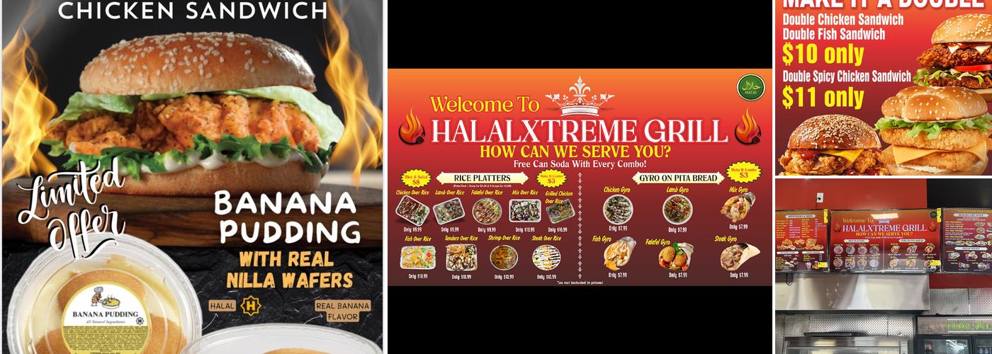 HalalXtreme Grill Menu