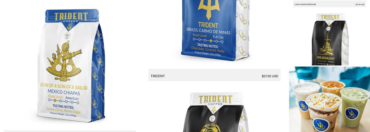 Trident Coffee Pacific Beach Menu