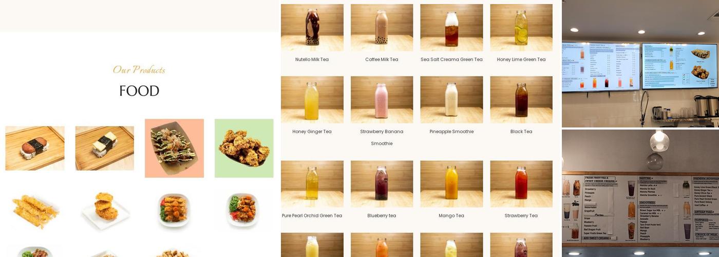 Plentea Menu