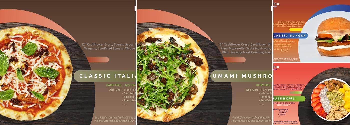 Plantiful Capitol Hill Menu