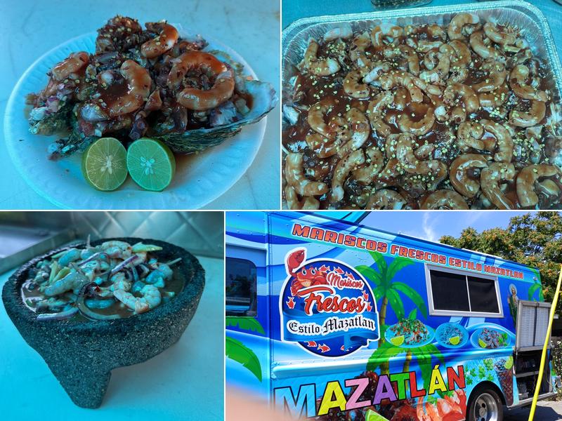 Mariscos frescos estilo Mazatlan