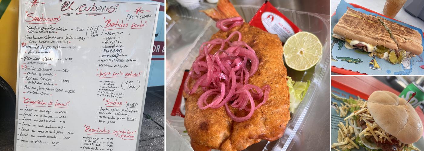 El Cubano Menu
