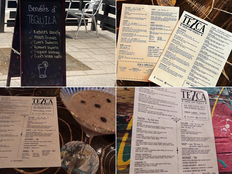 Tezca Menu