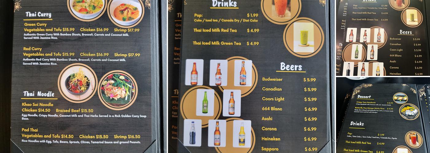 Blossom kitchen & bar Menu