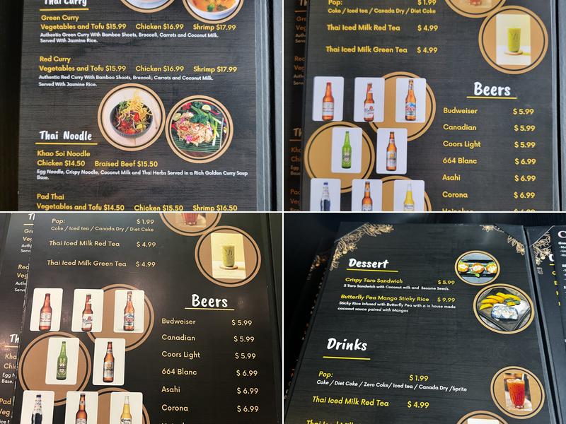 Blossom kitchen & bar Menu