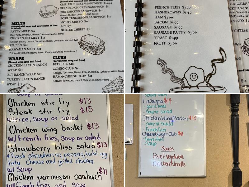 Foley's Family Restaurant Menu