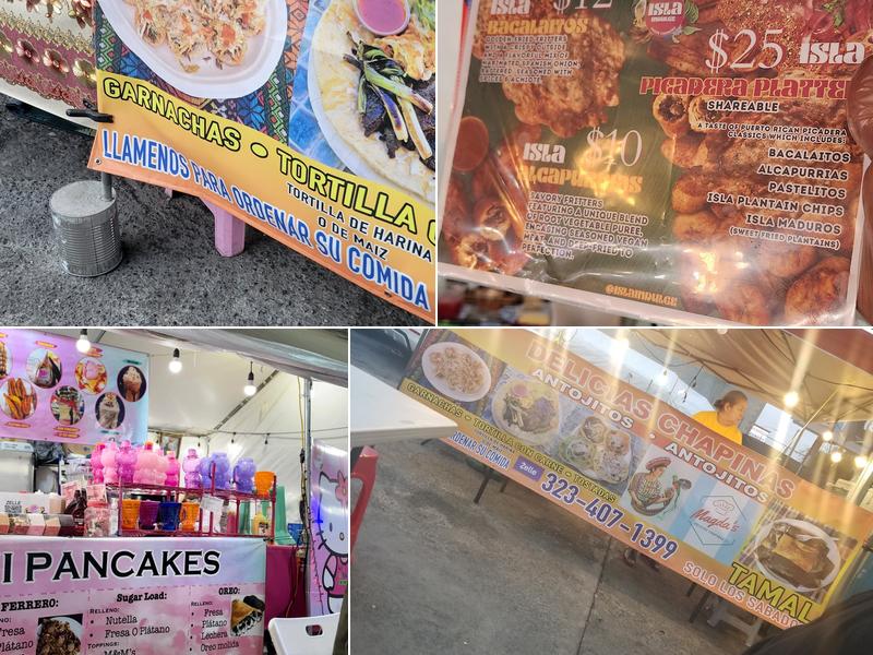 La Chancla Night Market Menu