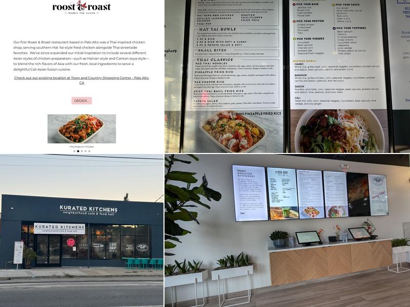 Kurated Kitchen Menu