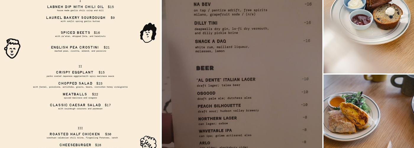 Dilly Dally Menu