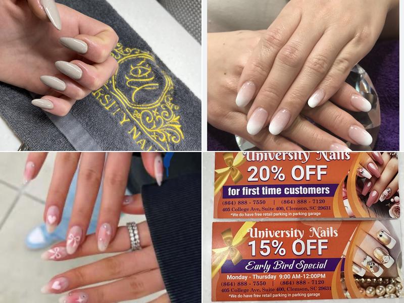 University nails spa