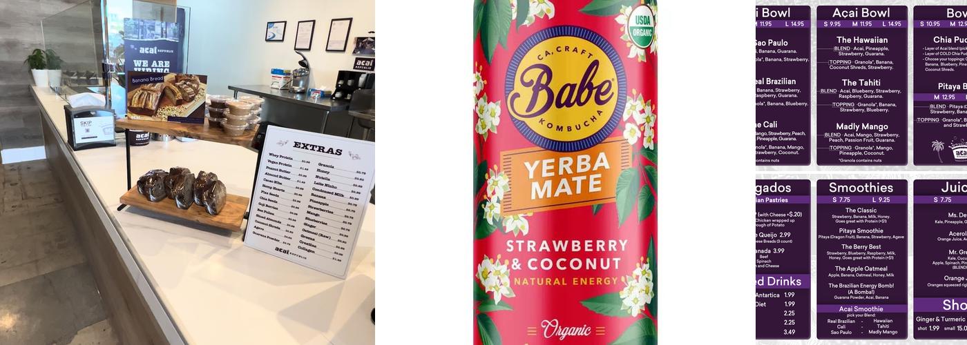 Acai Republic - Burbank Menu