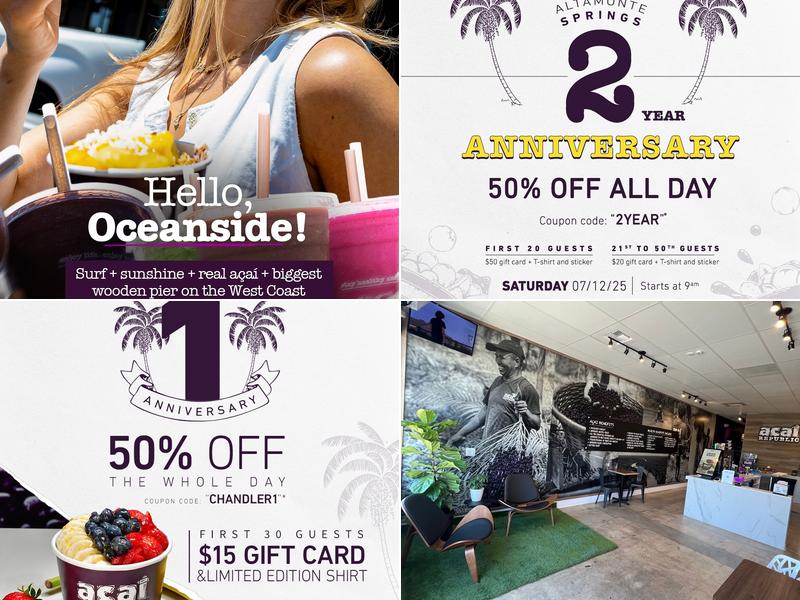 Acai Republic - Burbank 521 N Hollywood Way # C, Burbank