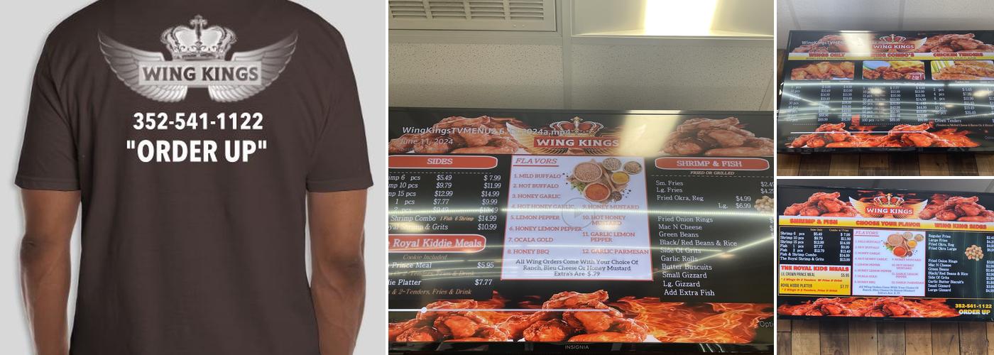 WING KINGS EXPRESS Menu