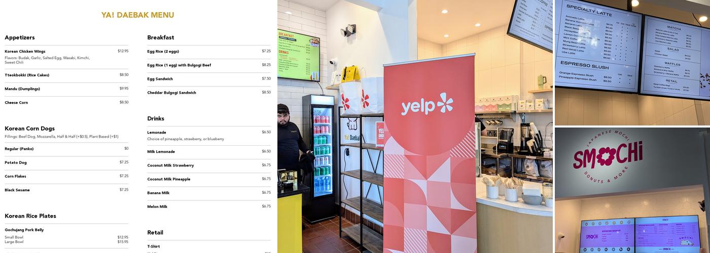 Fremont Food Hall Menu