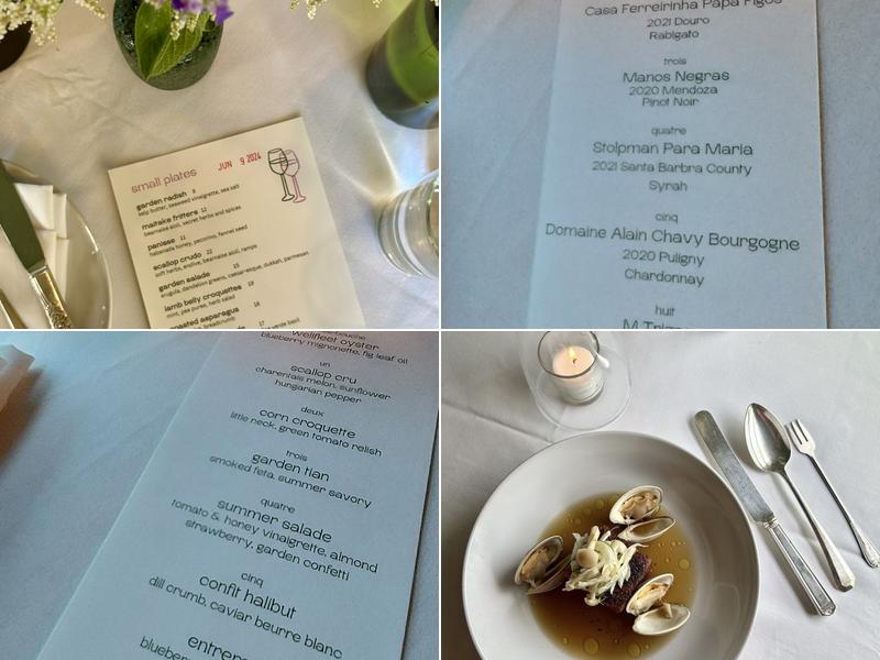 LUNE Menu