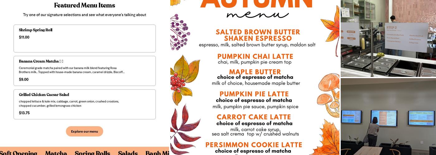 Springly Menu