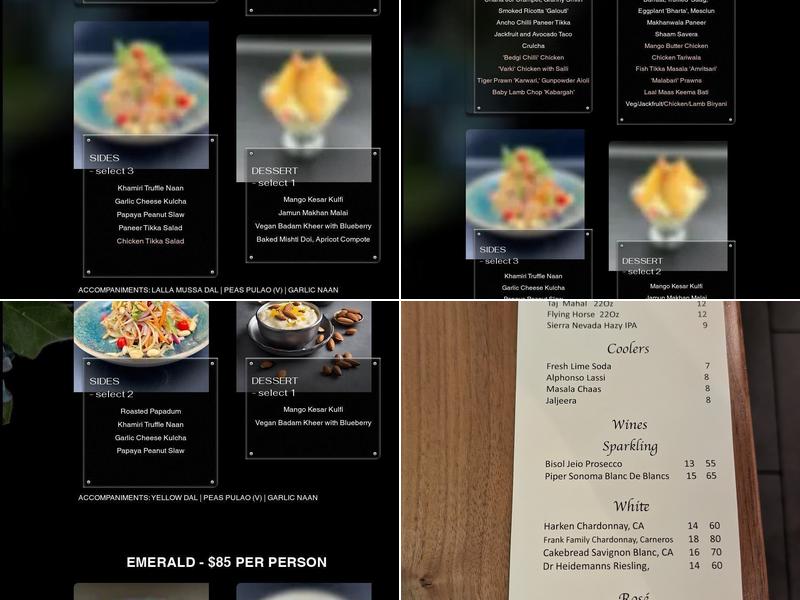 Khazana by Chef Sanjeev Kapoor Menu