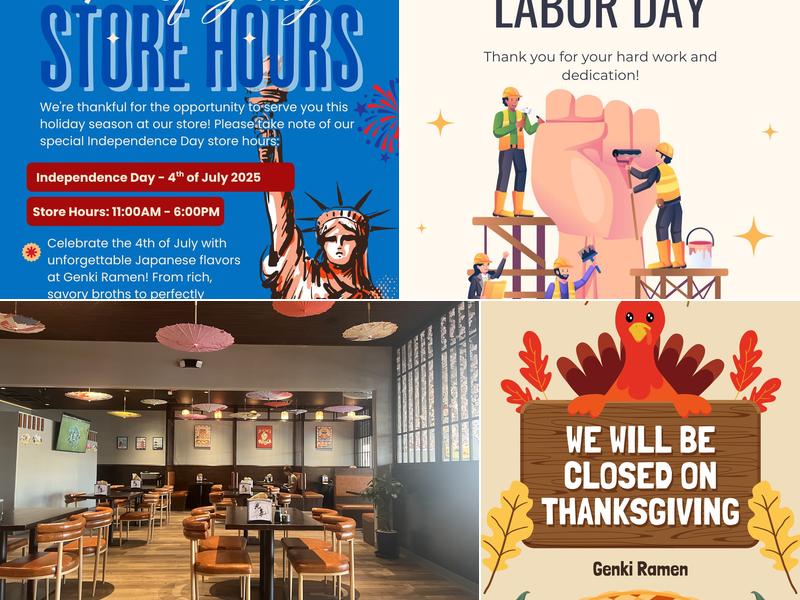 Genki Ramen 929 W Sunset Blvd #12, St. George