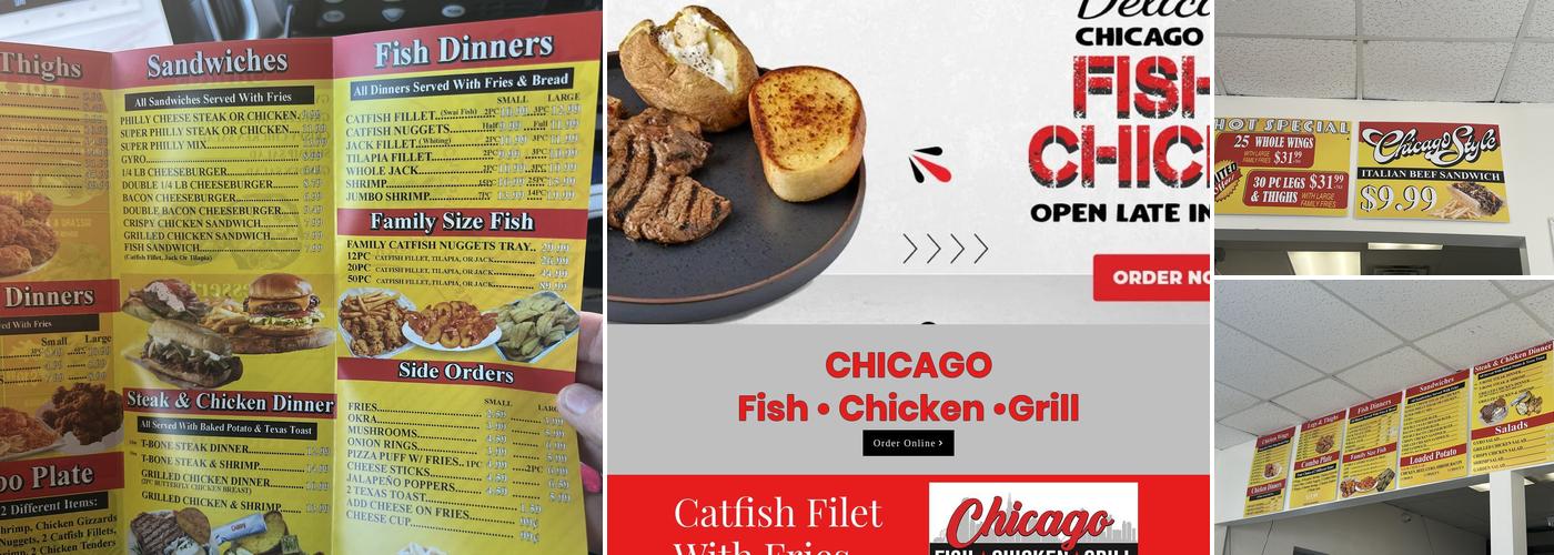 Chicago Fish & Chicken Grill -Cool Valley Menu