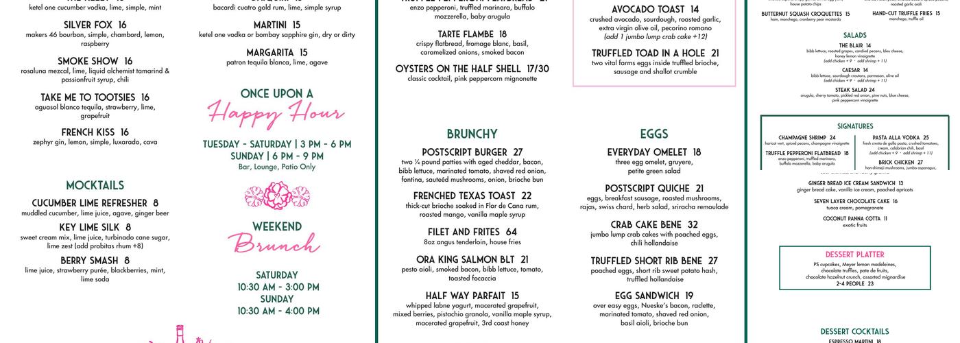 PostScript Menu