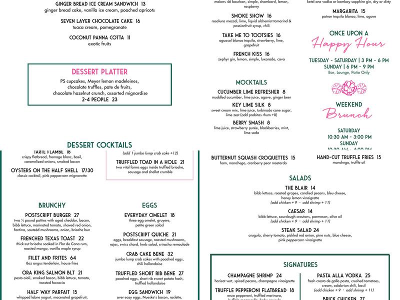 PostScript Menu