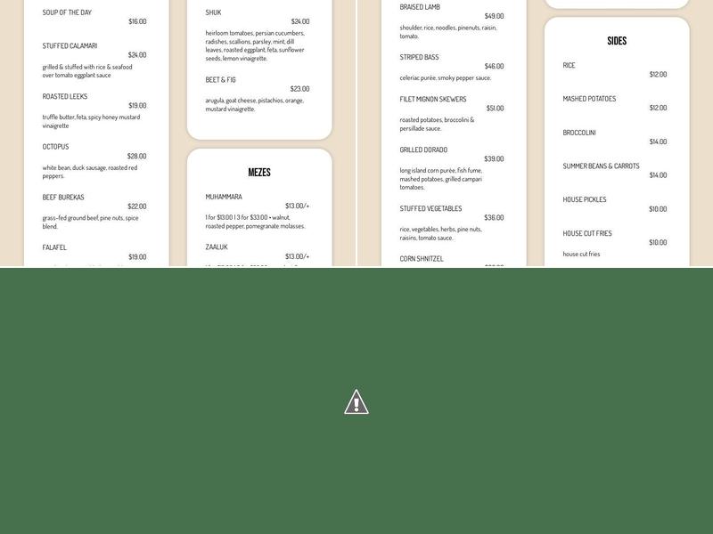 Rafael Menu