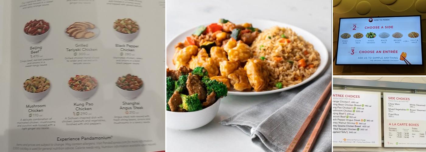 Panda Express Menu