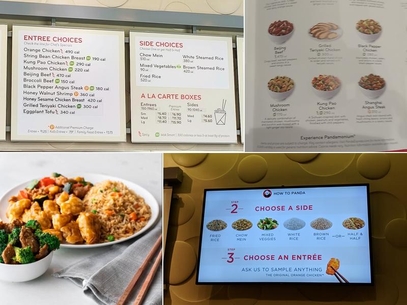 Panda Express Menu