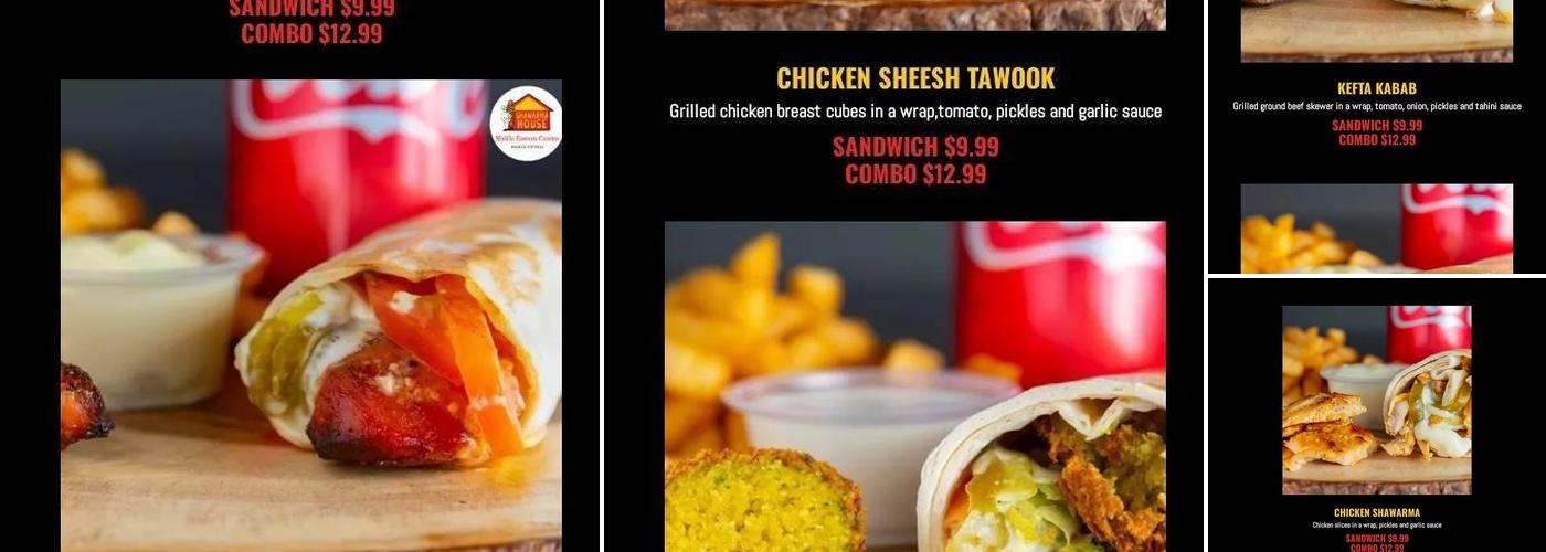 Shawarma House Menu