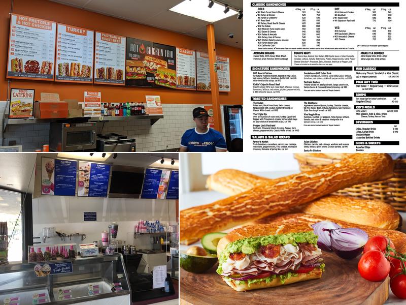 TOGO'S Sandwiches Menu