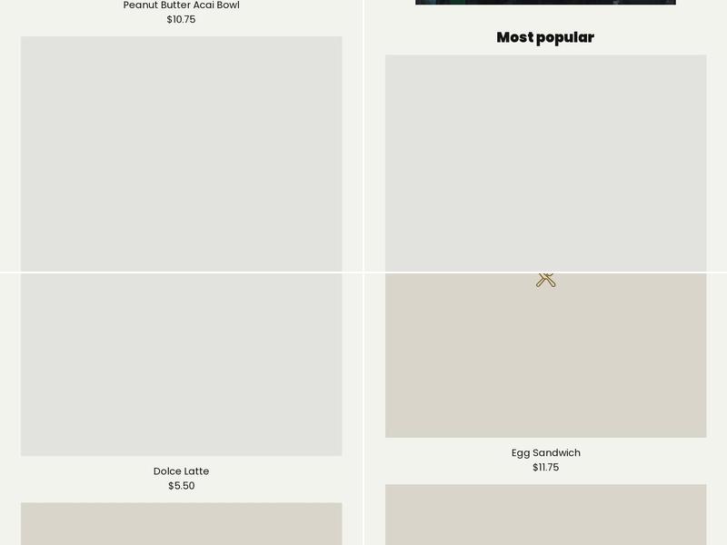 Prime Caffe west LA Menu