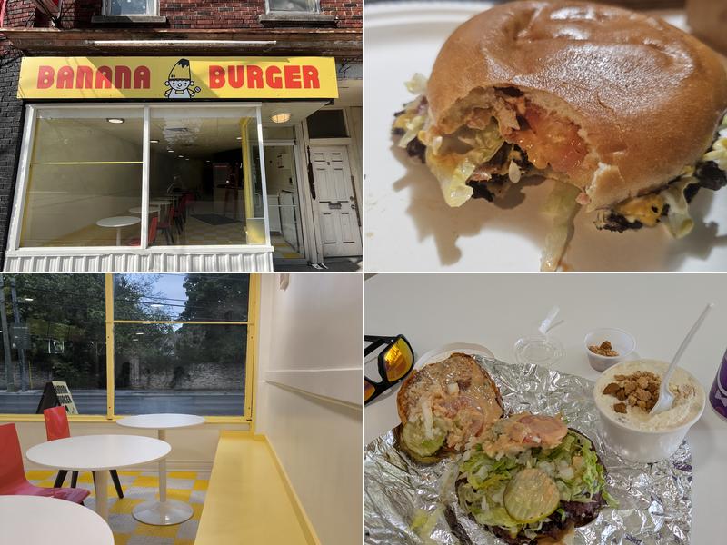 Banana Burger 1131 Richmond St, London