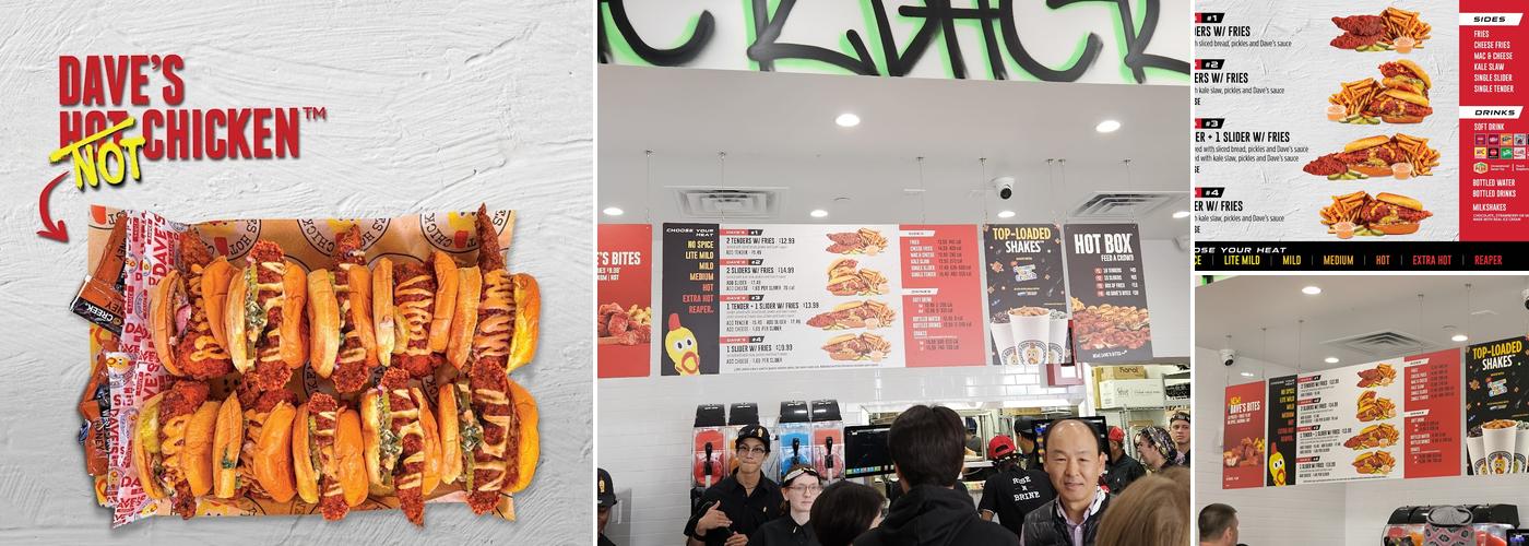 Dave's Hot Chicken Menu