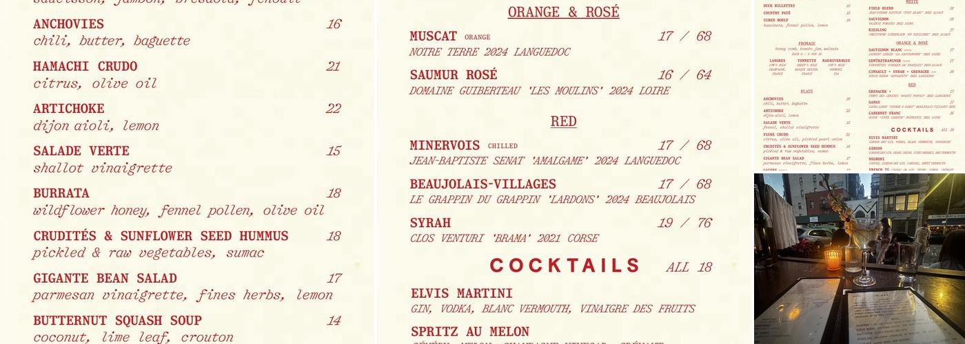 Elvis Menu