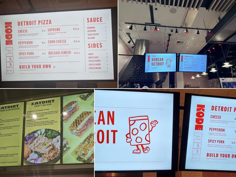 KODE PIZZA Menu