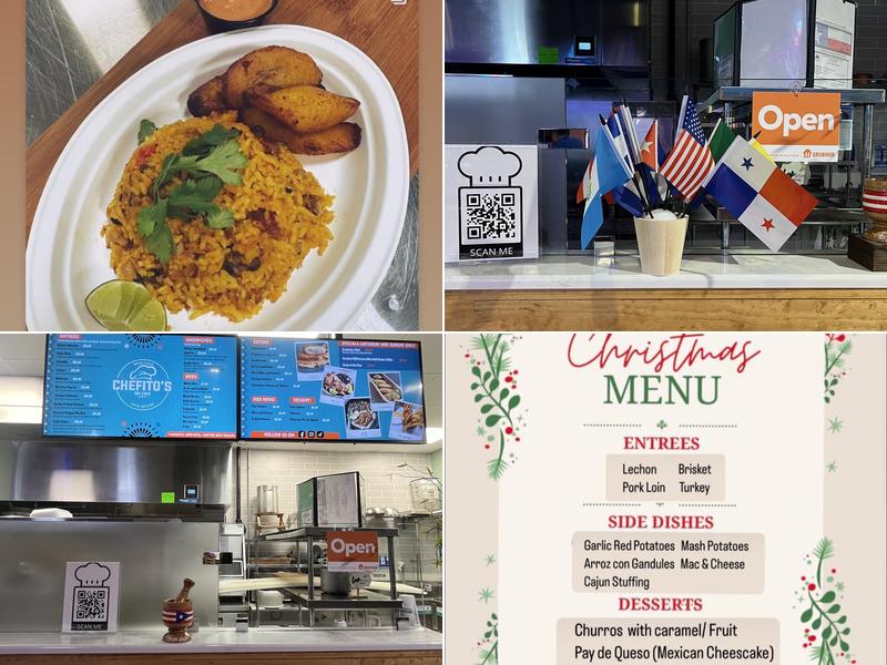 Chefito’s Latin Cuisine Menu